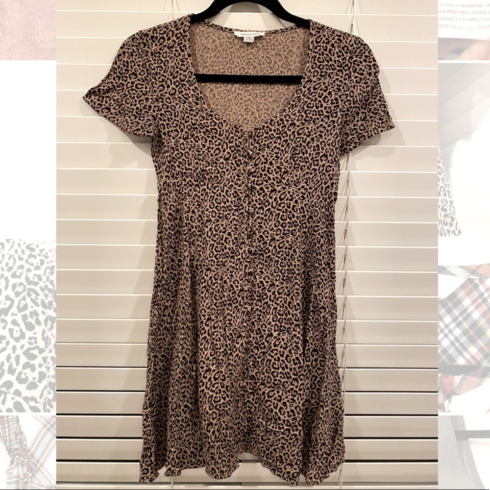 American Eagle Leopard Dress XXS